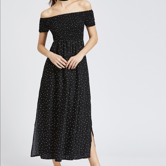 Dresses & Skirts - Polkadot Maxi Dress
